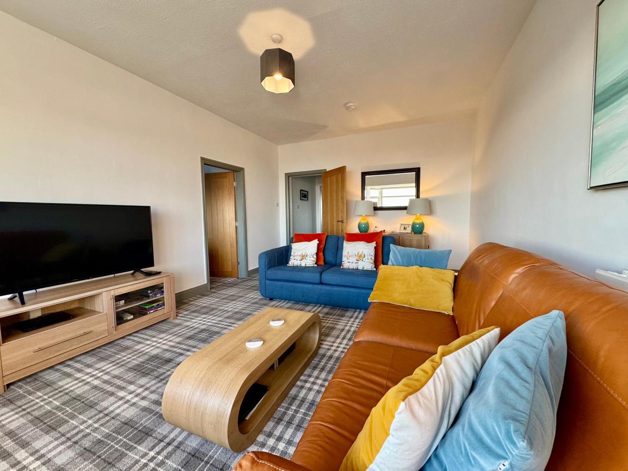 Lagoon View - Sea View- Pet Friendly - 2 Bed Apt - En-Suite 트리어더 외부 사진